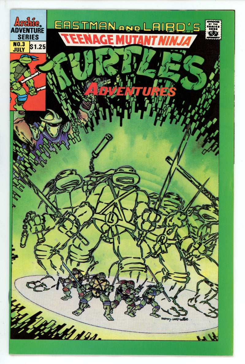 Teenage Mutant Ninja Turtles Adventures Vol 2 3 Canadian VF