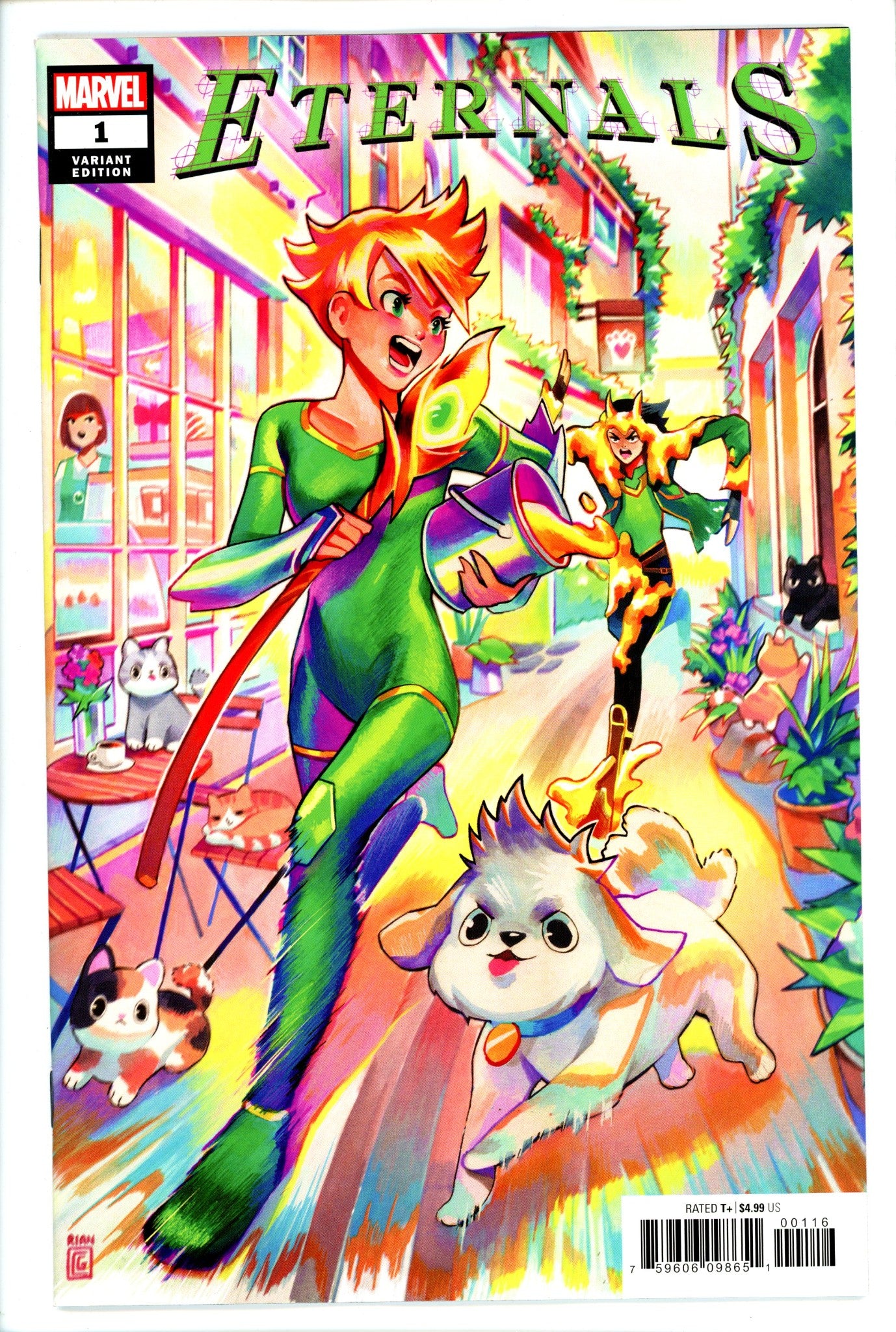 Eternals Vol 5 1 Gonzalez Variant-Marvel-CaptCan Comics Inc