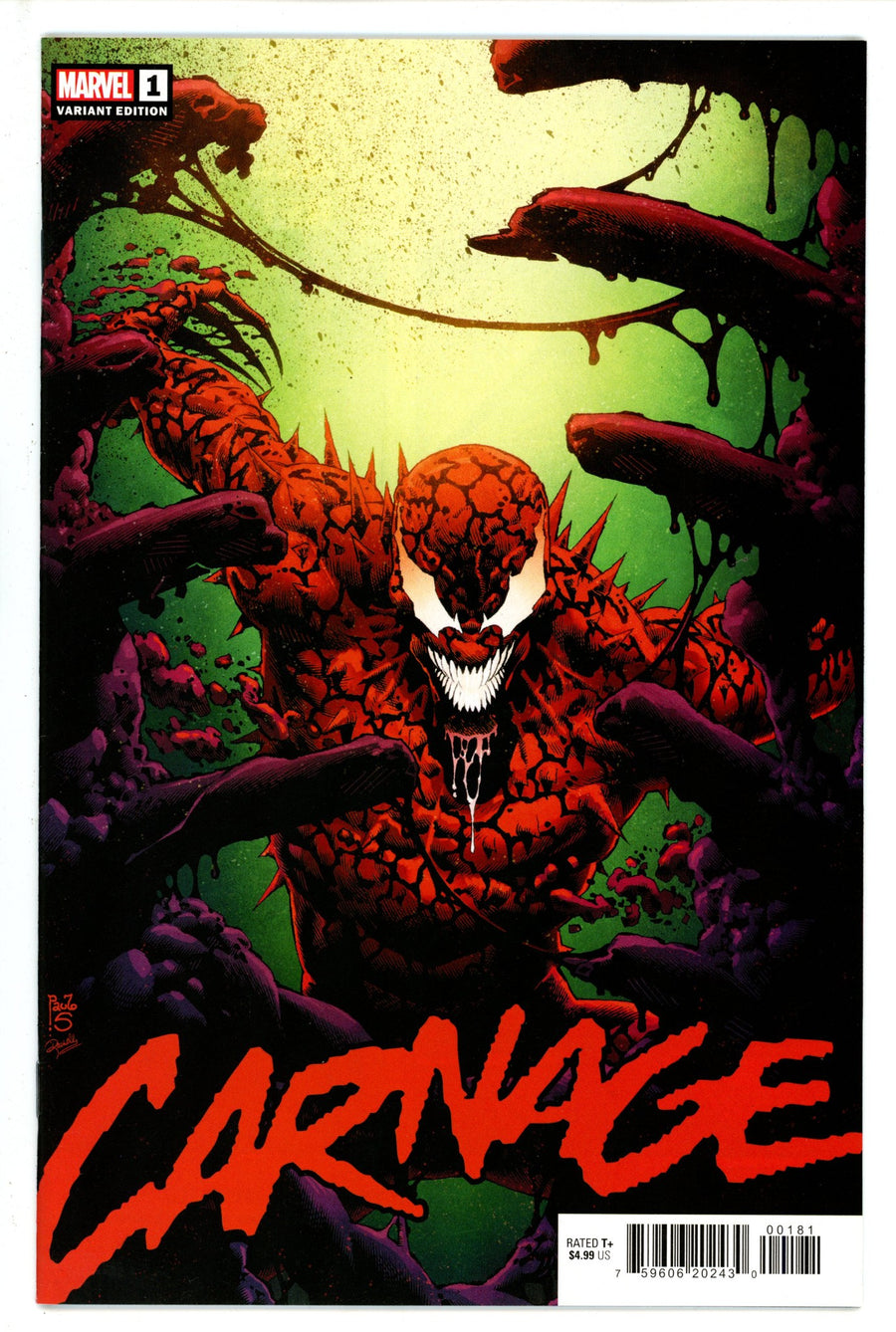 Carnage Vol 3 1 Siquiera Variant NM