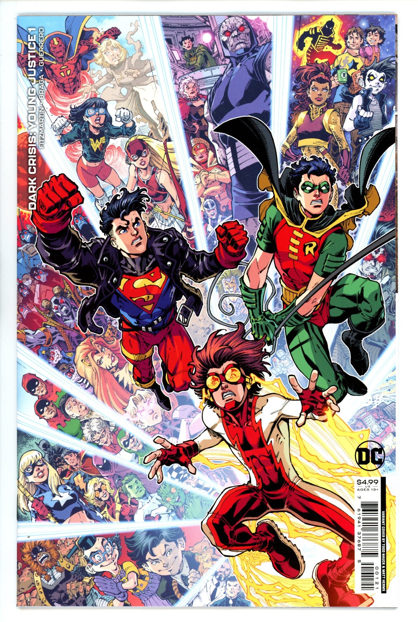 Dark Crisis Young Justice 1 Nauck Variant (2022)