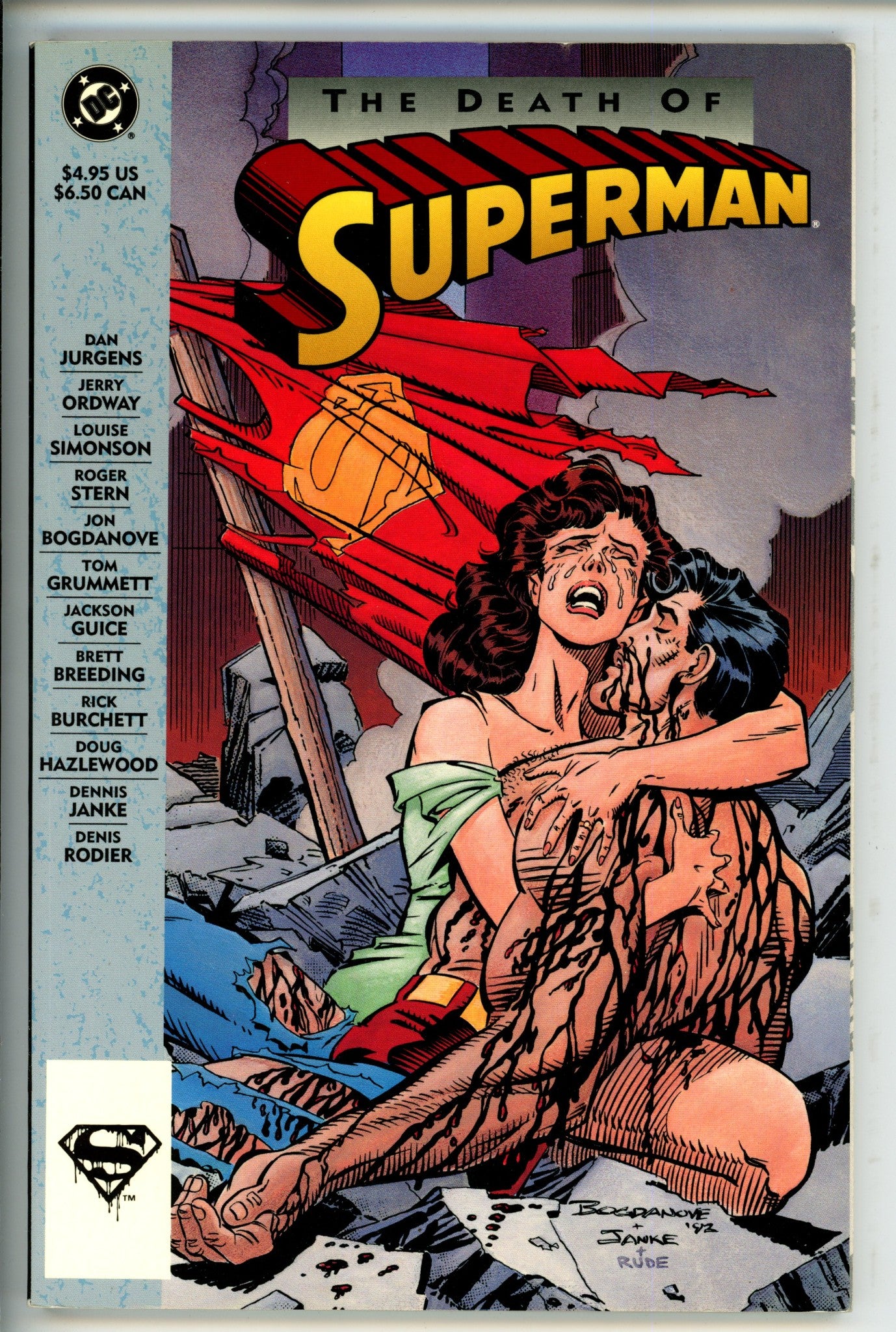 Superman The Death Of Superman 1st Print TPB