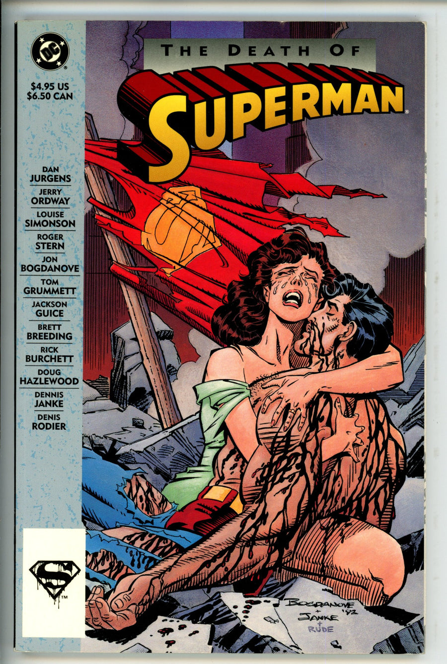 Superman The Death Of Superman 1st Print TPB