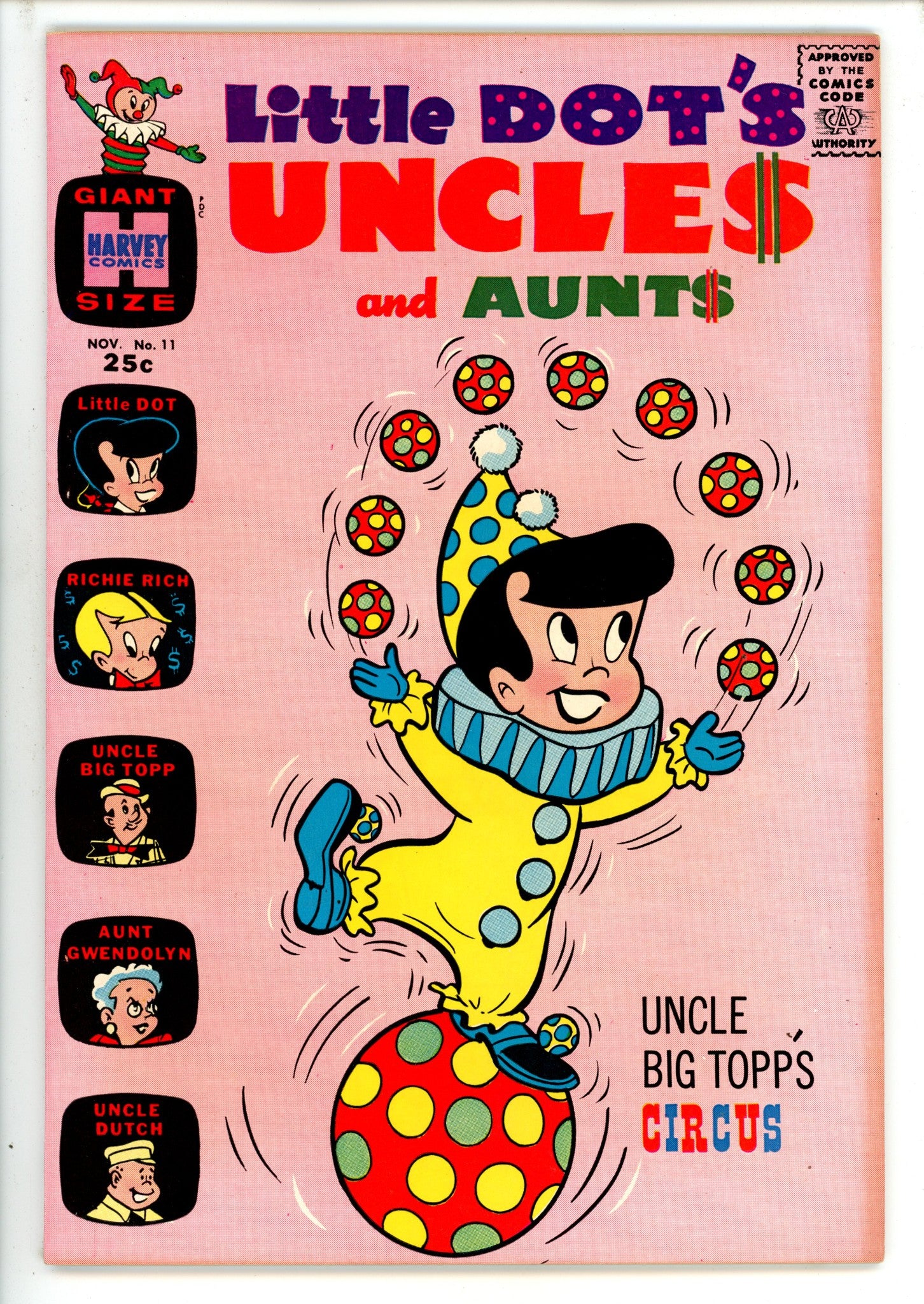 Little Dot's Uncles & Aunts 11 VF/NM (1964)
