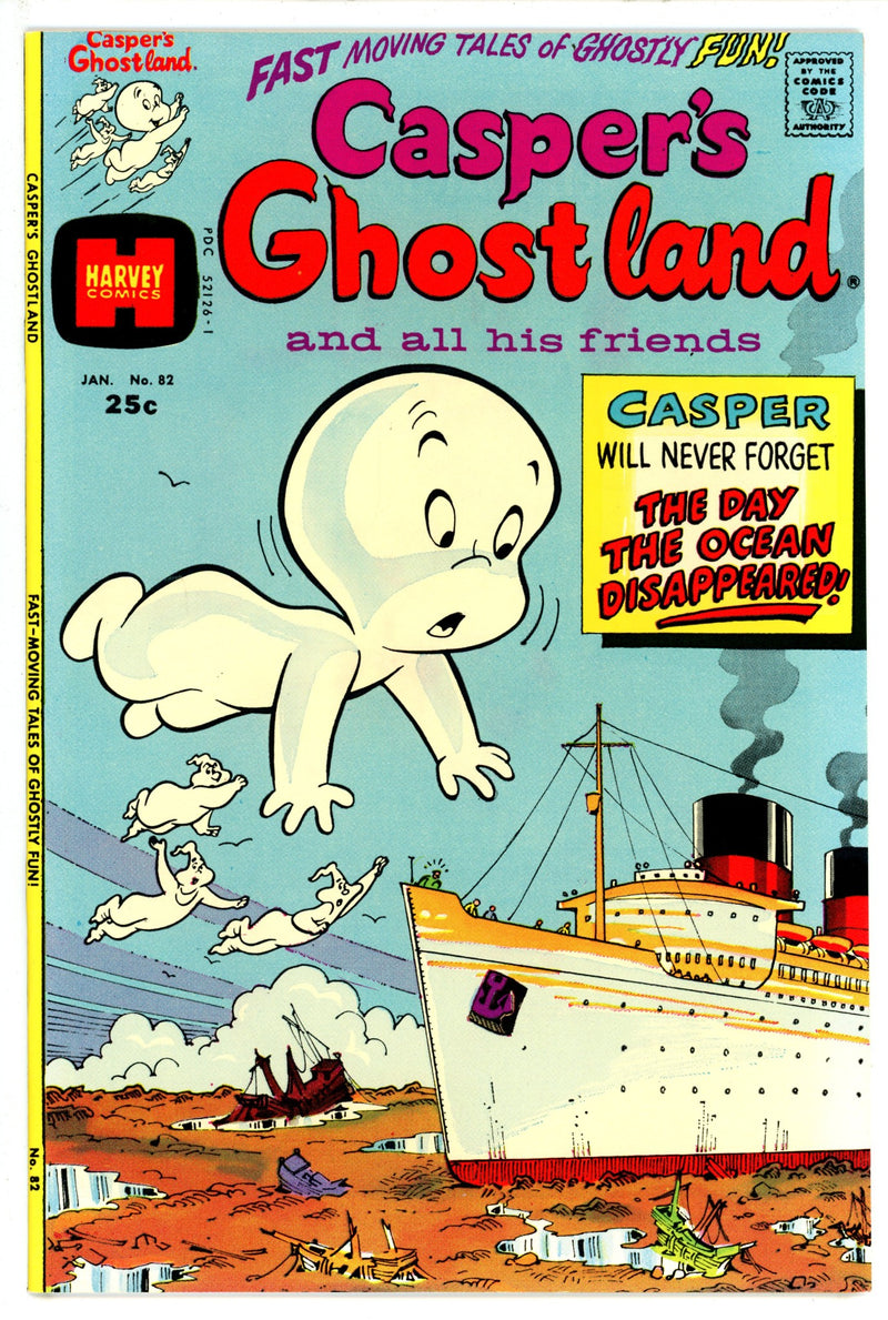 Casper's Ghostland 82 VF/NM (1975)