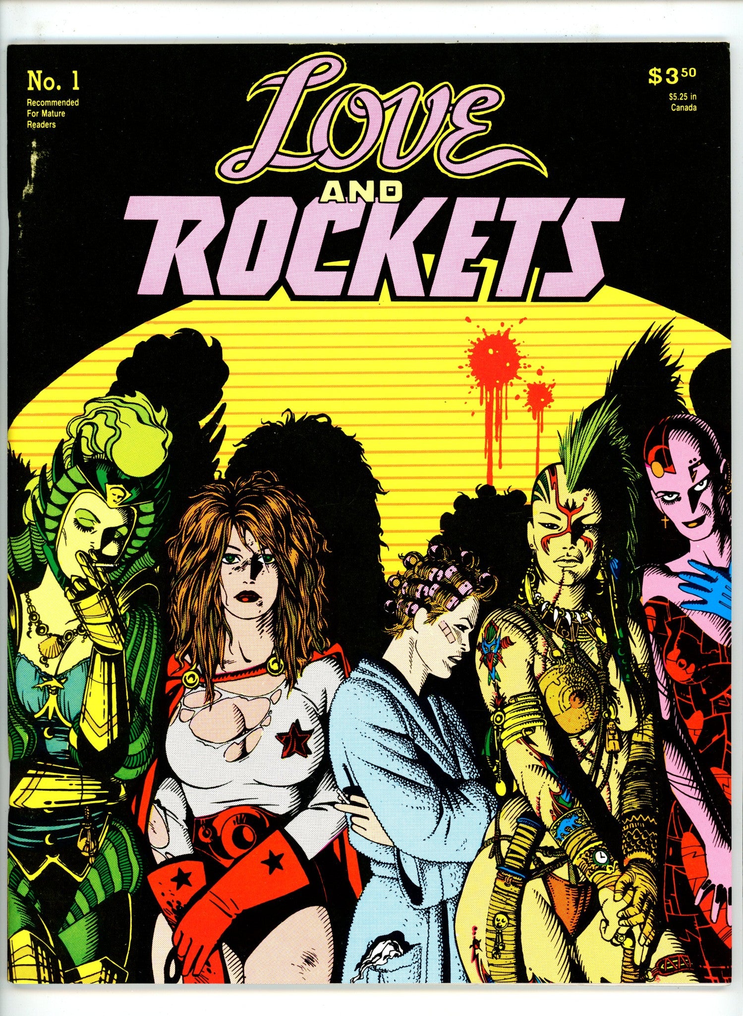Love and Rockets 1 2Nd Print NM- (1987)