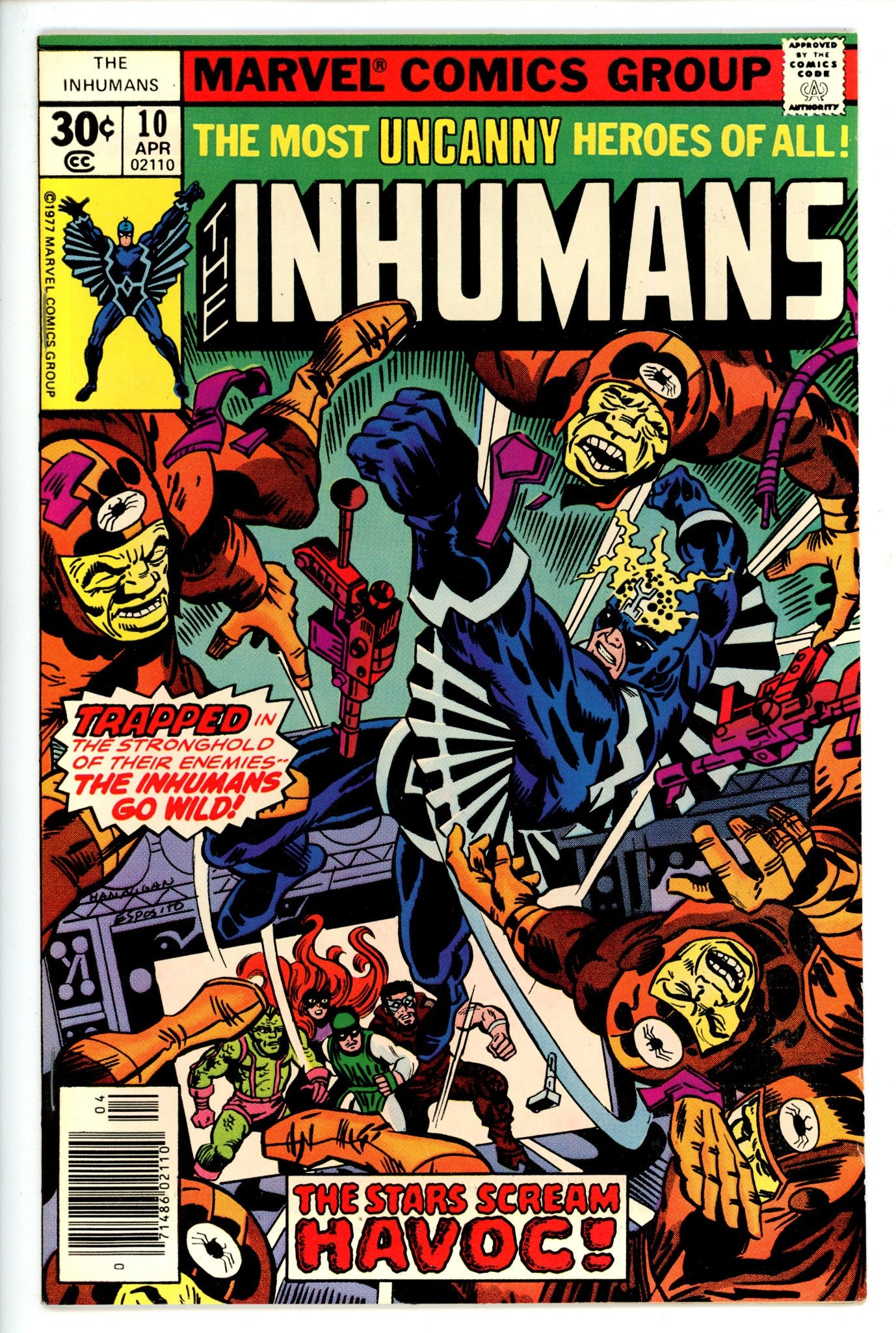 The Inhumans Vol 1 10 NM