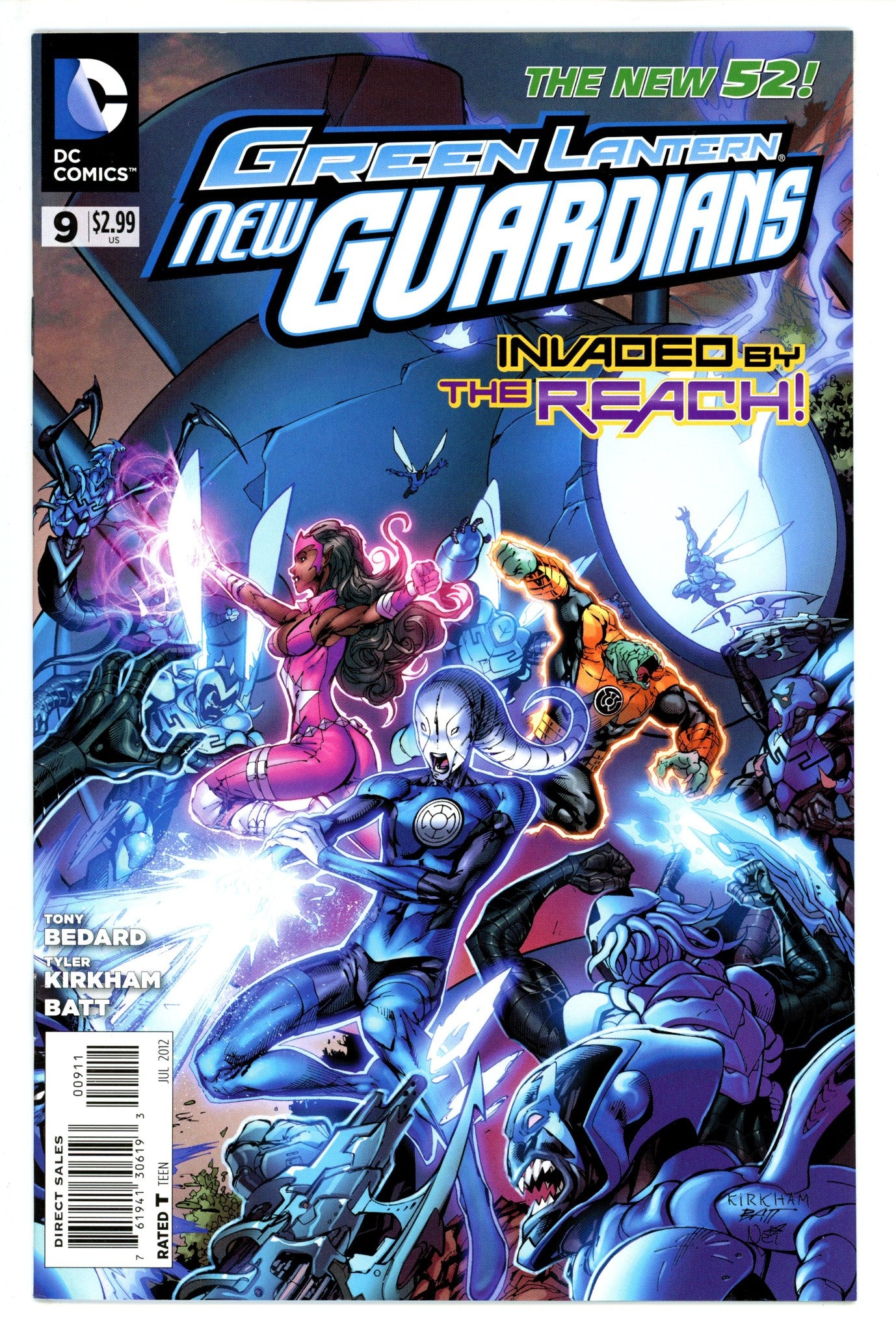 Green Lantern: New Guardians 9 (2012)