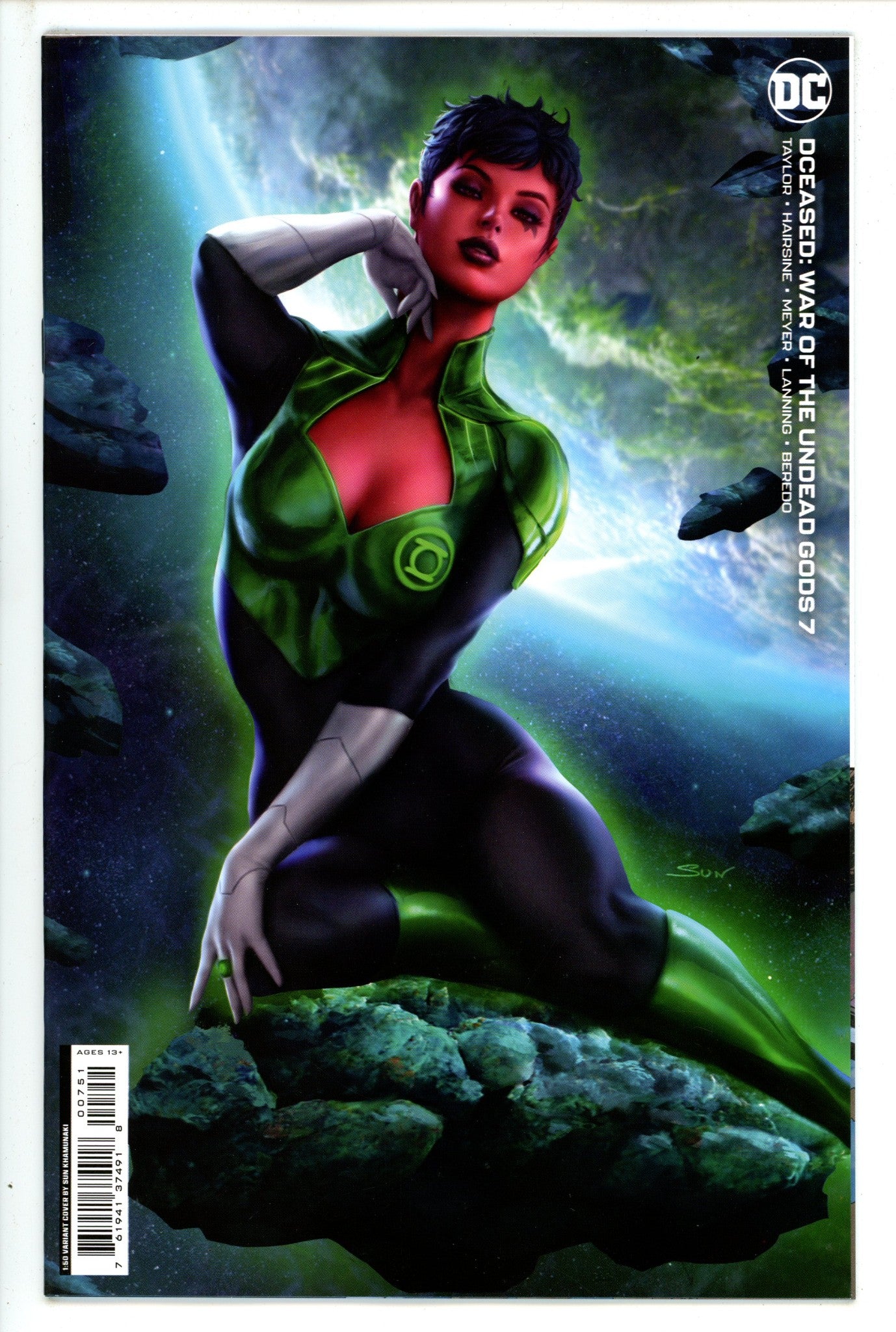 DCeased War Of The Undead Gods 7 Khamunaki Incentive Variant NM- (2023)