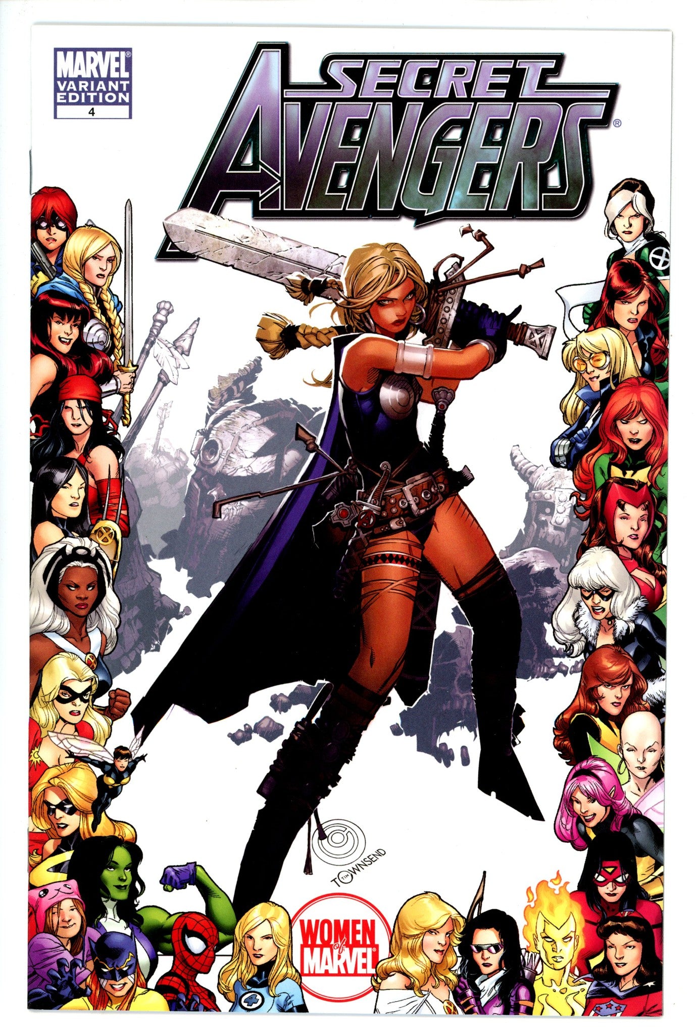 Secret Avengers 4 Townsend Variant NM