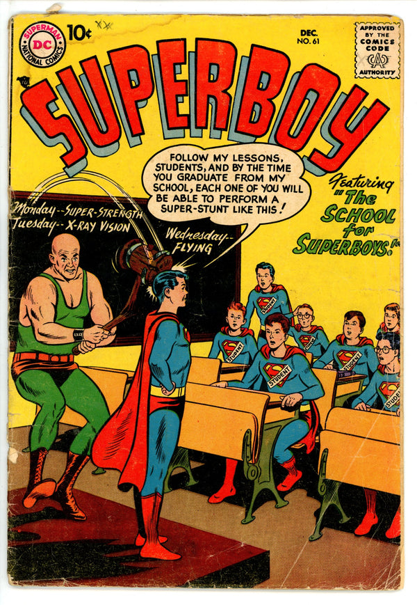 Superboy Vol 1 61 Cover Detached