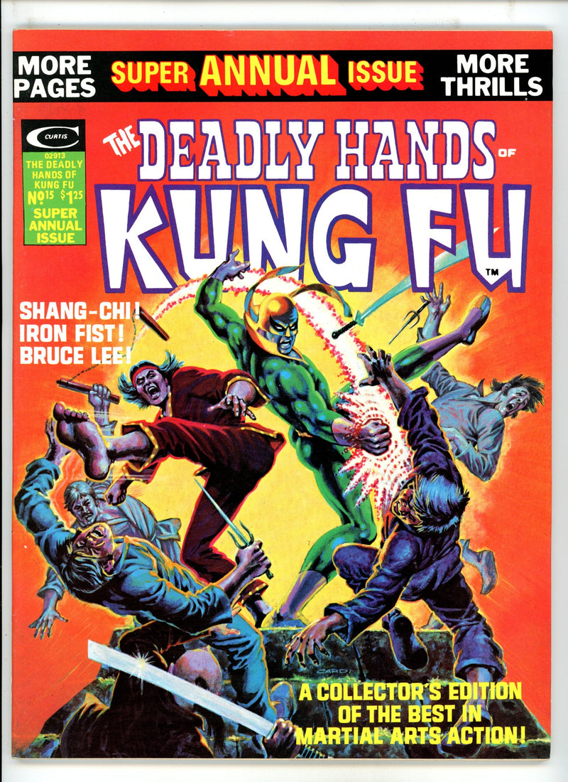 The Deadly Hands of Kung Fu Vol 1 15 NM