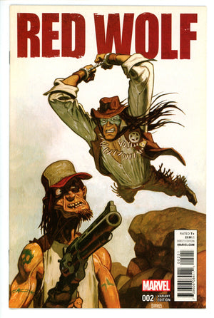 Red Wolf Vol 2 2 Garres Variant
