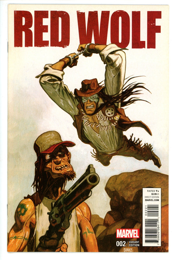 Red Wolf Vol 2 2 Garres Variant
