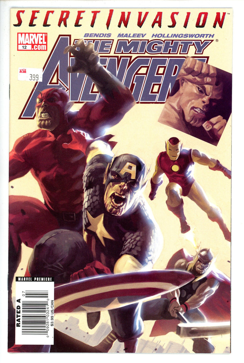 The Mighty Avengers Vol 1 12 Newsstand VF-