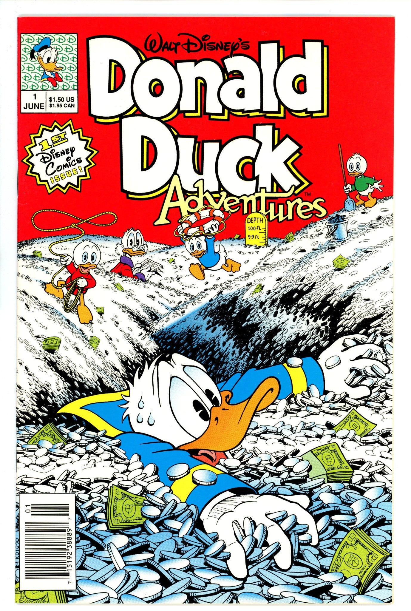 Donald Duck Adventures 1 Newsstand