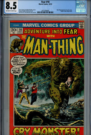 Fear 10 CGC 8.5 (1972)
