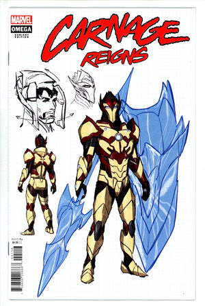 Carnage Reigns Omega 1 Ohta Design Incentive Variant NM- (2023)
