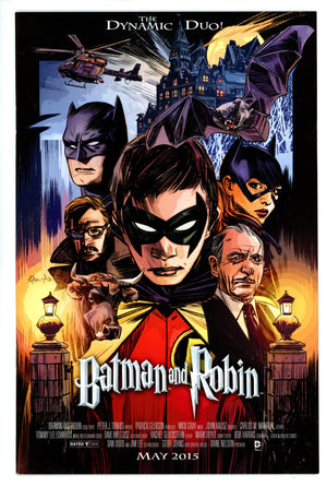 Batman and Robin 40 Edwards Variant