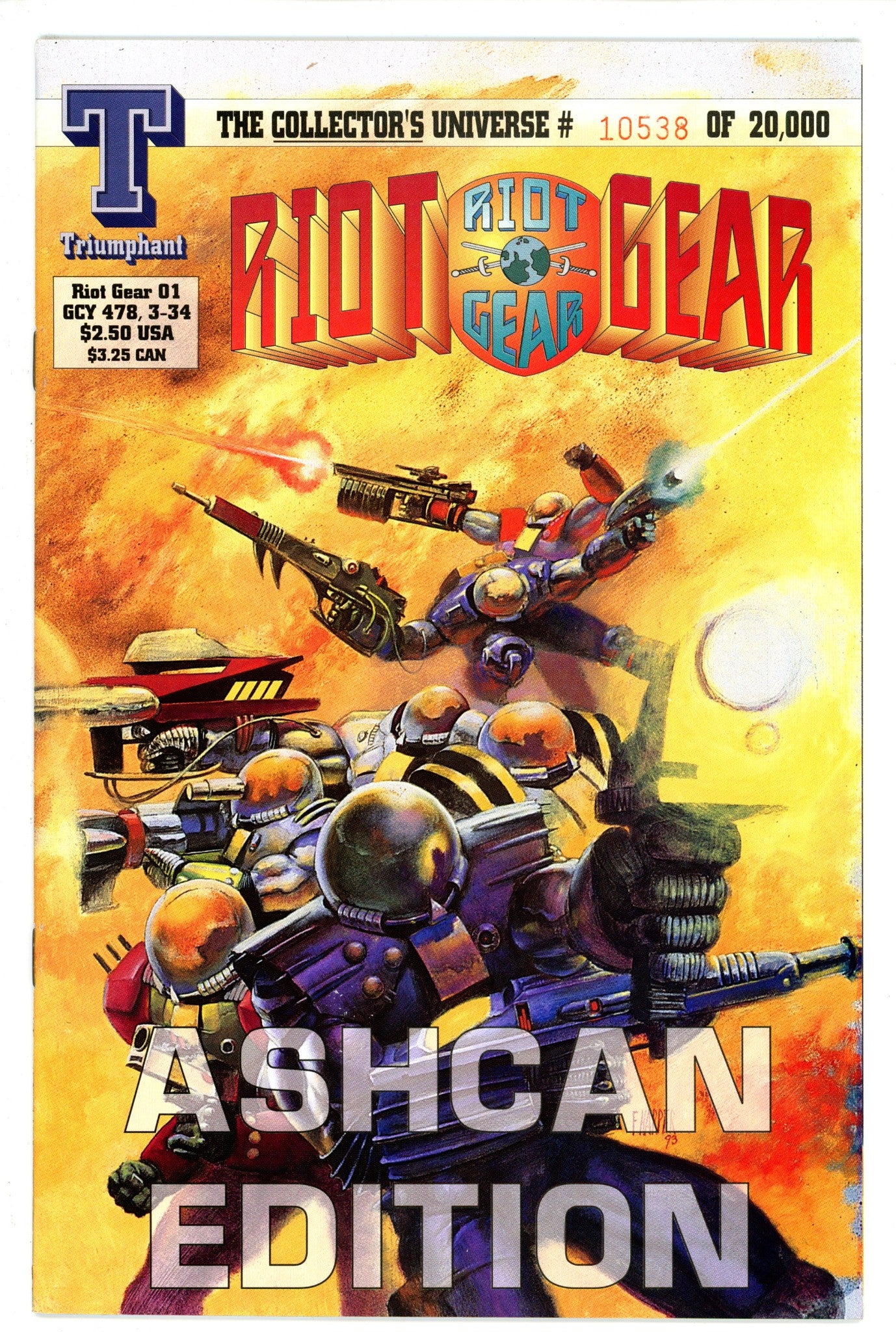 Riot Gear 1 Ashcan