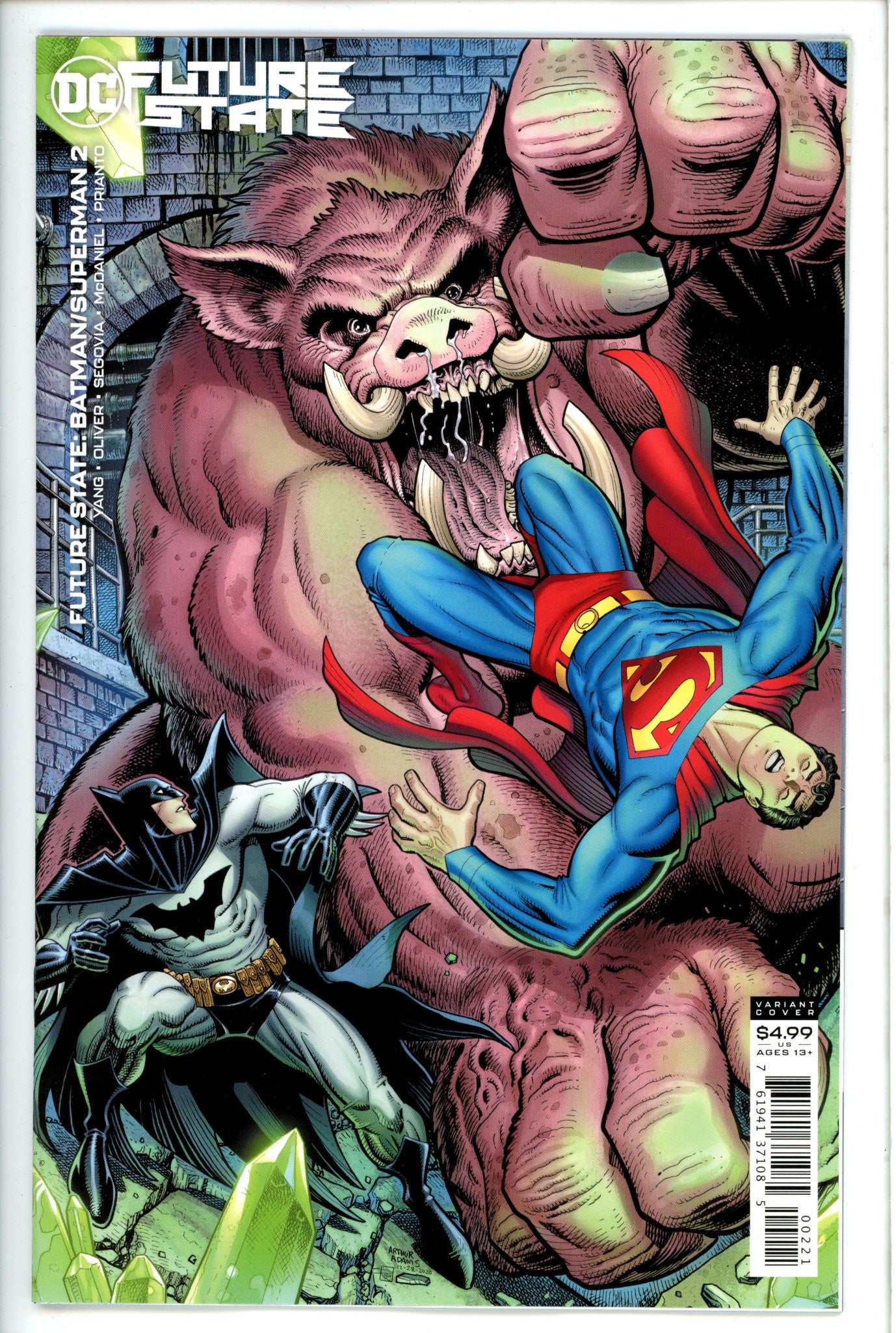Future State Batman / Superman 2 Adams Variant-DC-CaptCan Comics Inc