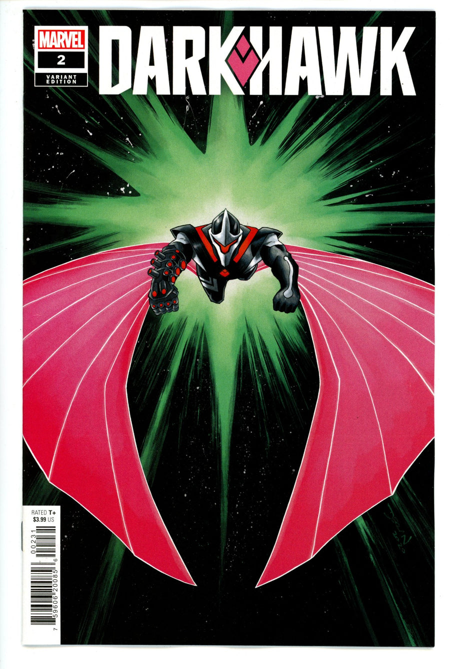 Darkhawk Vol 2 2 Shalvey Variant VF/NM (2021)