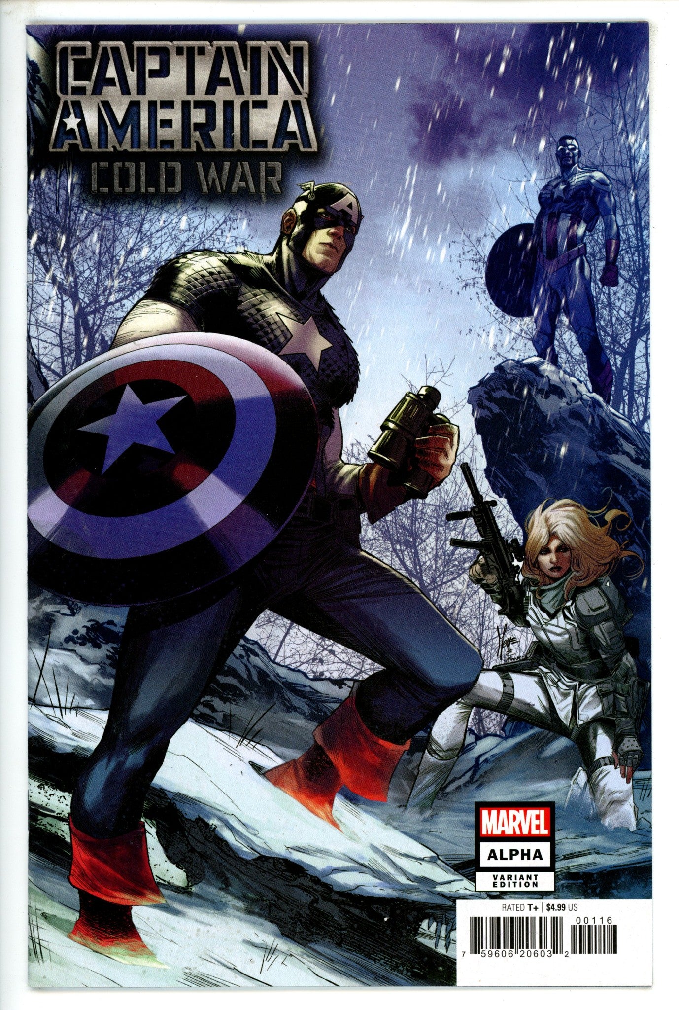 Captain America Cold War Alpha 1 Checchetto Incentive Variant NM- (2023)