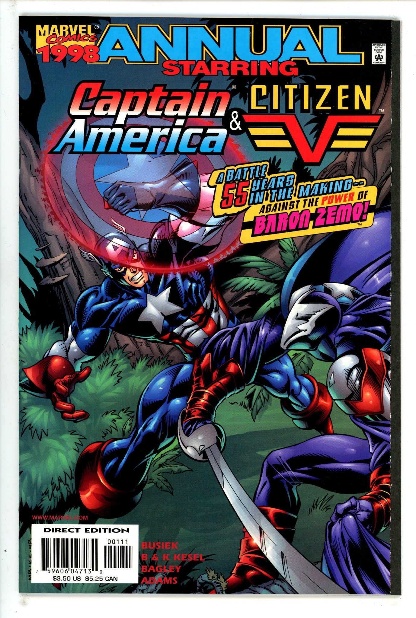 Captain America / Citizen V '98 Vol 3 [nn] (1998)