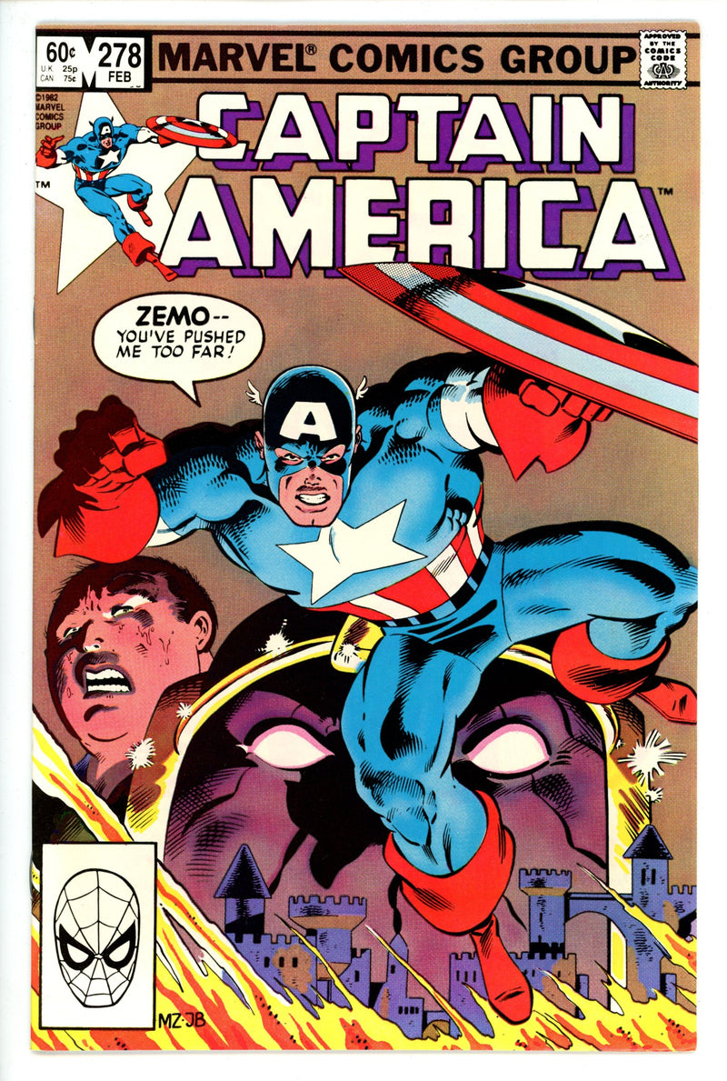 Captain America Vol 1 278