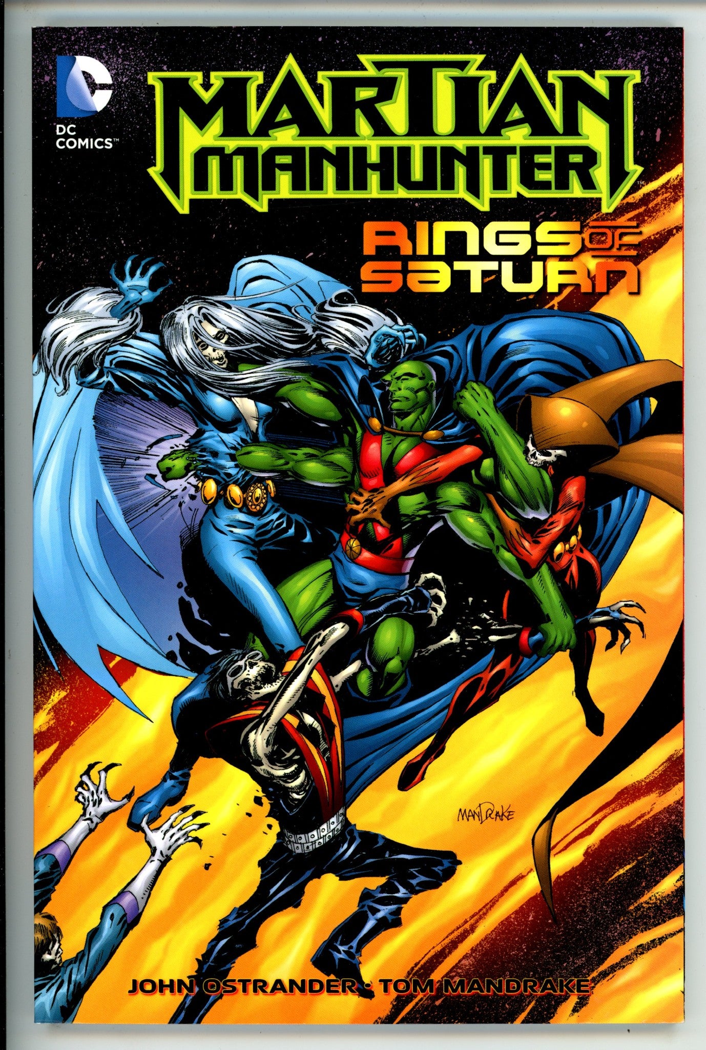 Martian Manhunter Rings of Saturn TPB