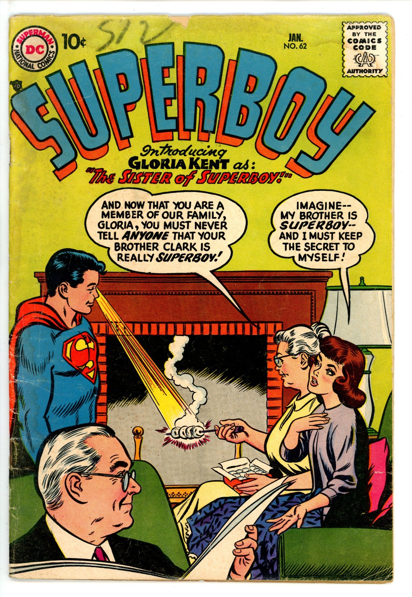 Superboy Vol 1 62 GD+