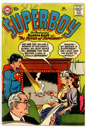 Superboy Vol 1 62 GD+