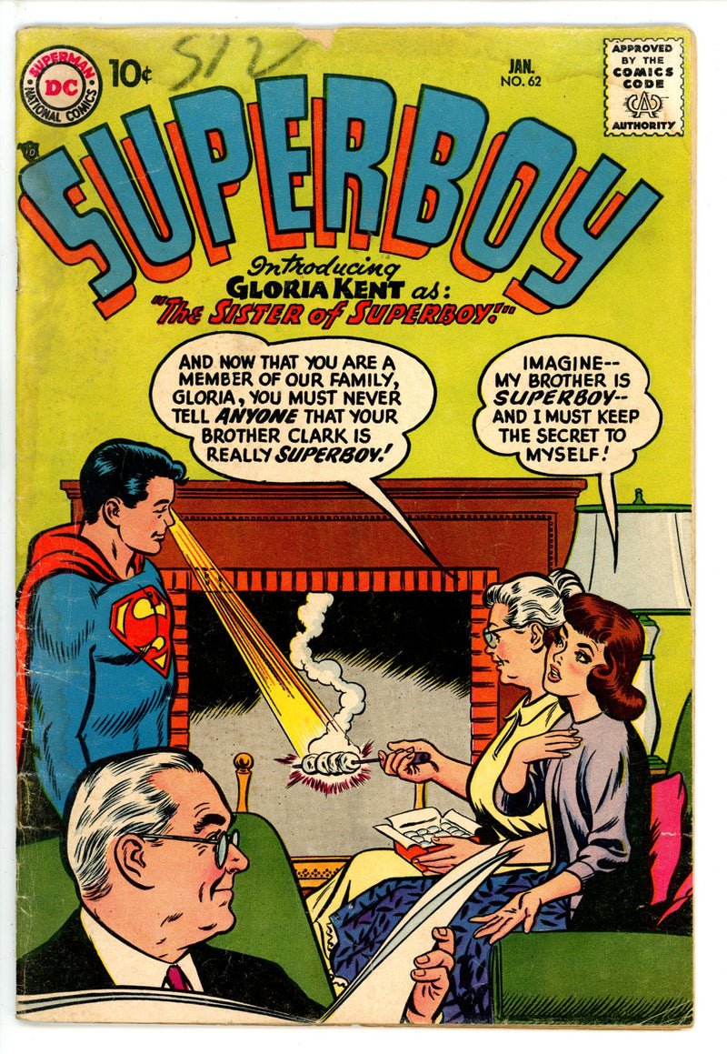 Superboy Vol 1 62 GD+