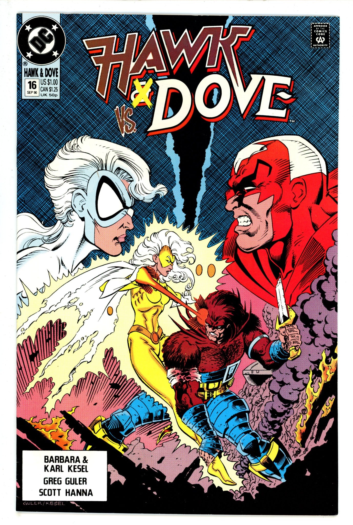 Hawk and Dove Vol 3 16 (1990)