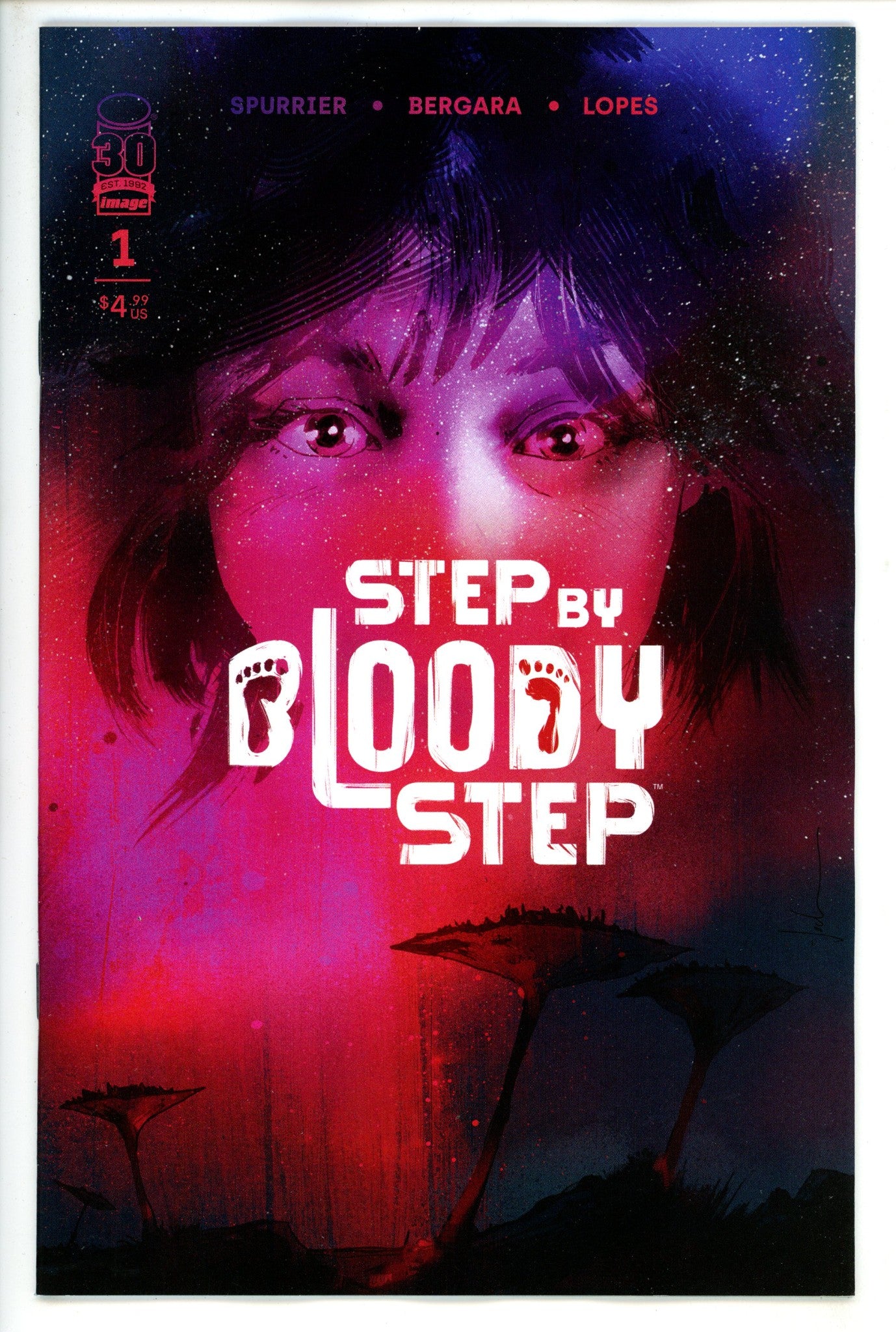 Step By Bloody Step 1 Jock Variant NM