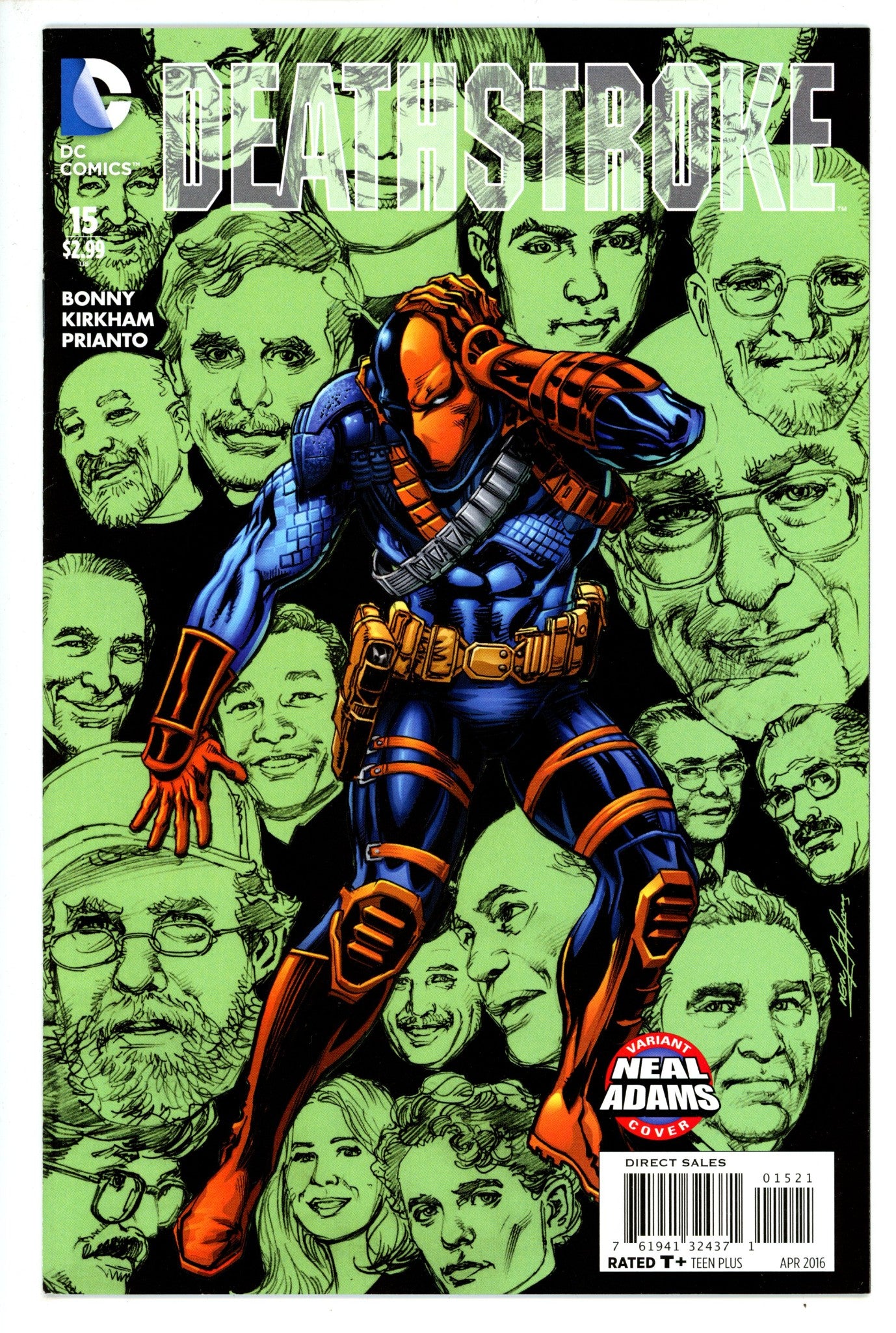 Deathstroke Vol 3 15 Adams Variant