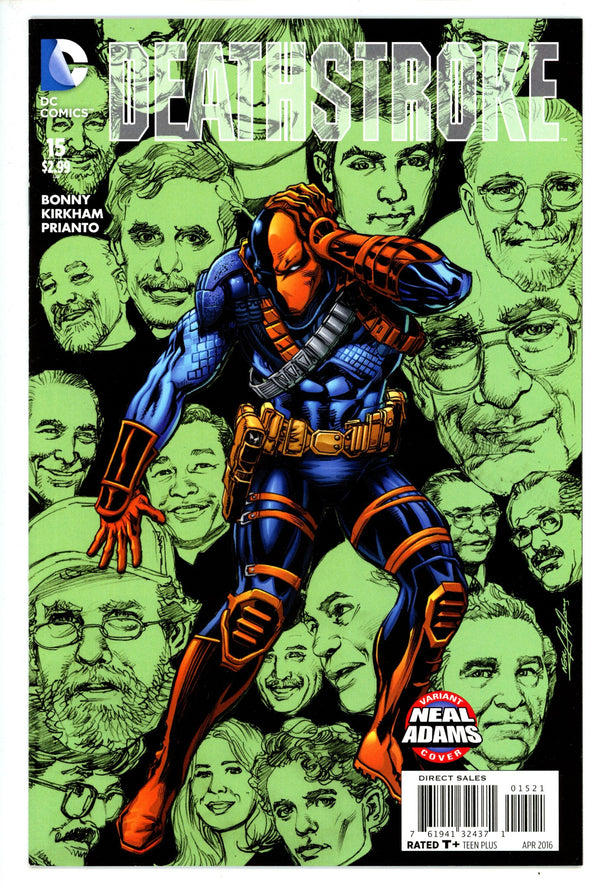 Deathstroke Vol 3 15 Adams Variant