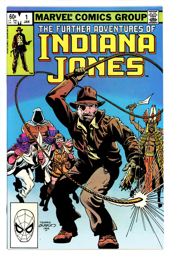 The Further Adventures of Indiana Jones 1 VF/NM (1982)