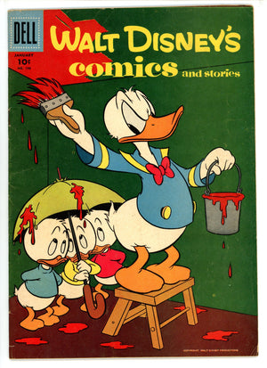 Walt Disney's Comics and Stories Vol 17 4 (196) VG/FN (1957)