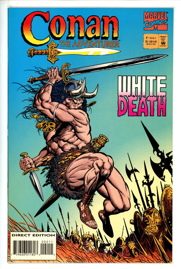 Conan the Adventurer 2 Error VF+ (1994)