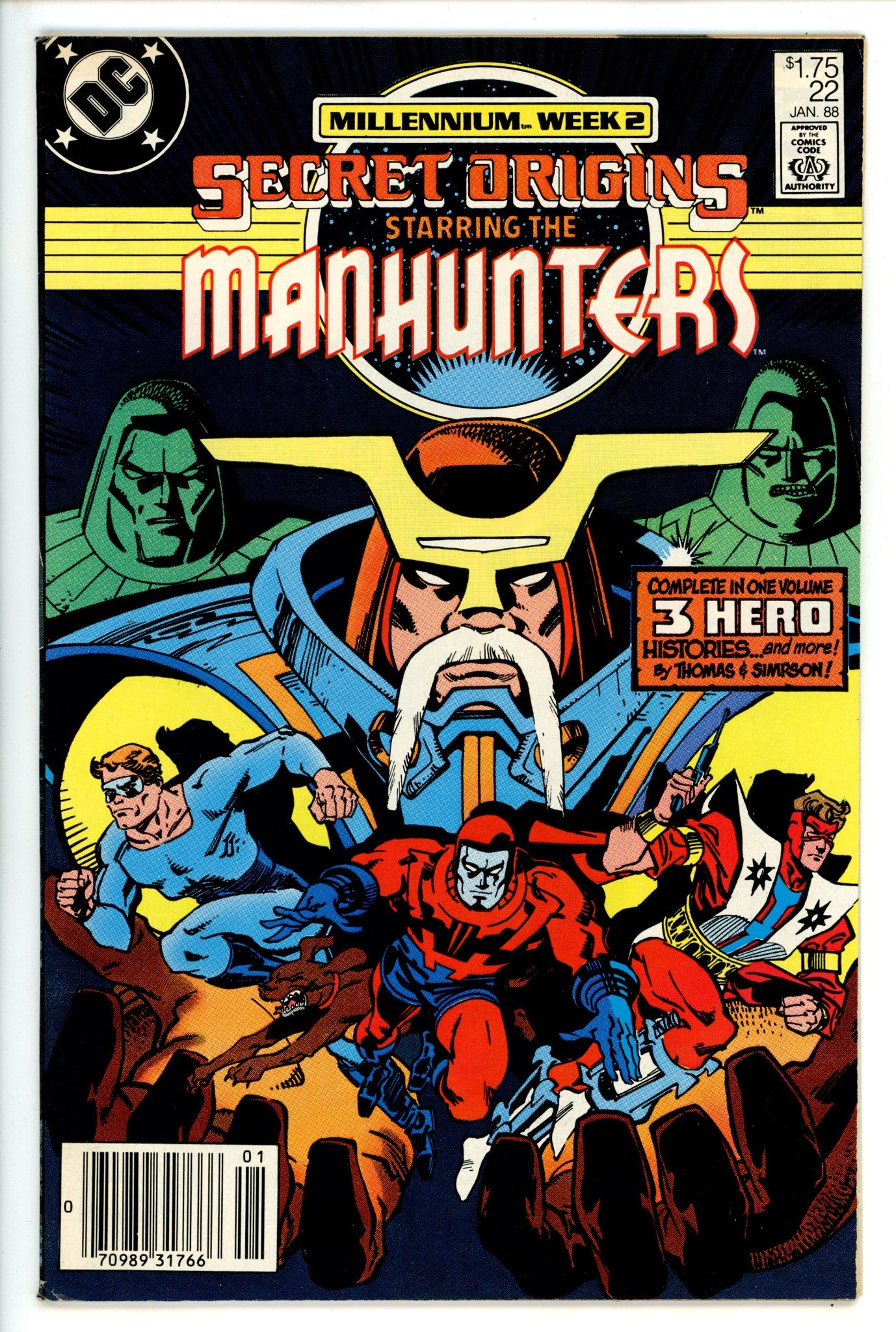 Secret Origins Vol 3 22 Canadian VF-