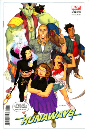 Runaways Vol 5 34 Anka Variant (2021)