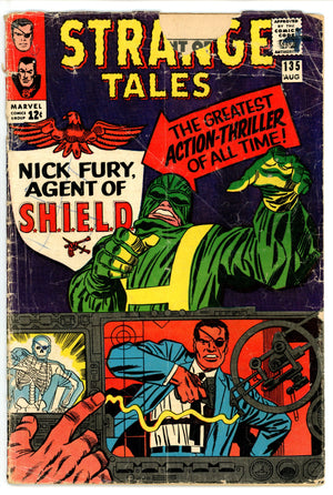 Strange Tales Vol 1 135 GD (1965)