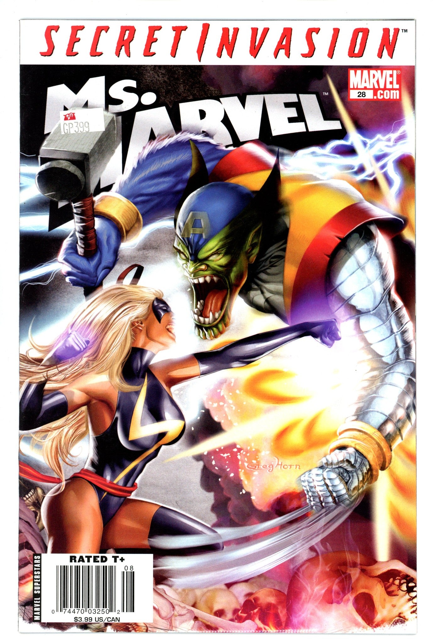 Ms. Marvel Vol 2 28 Newsstand VF-