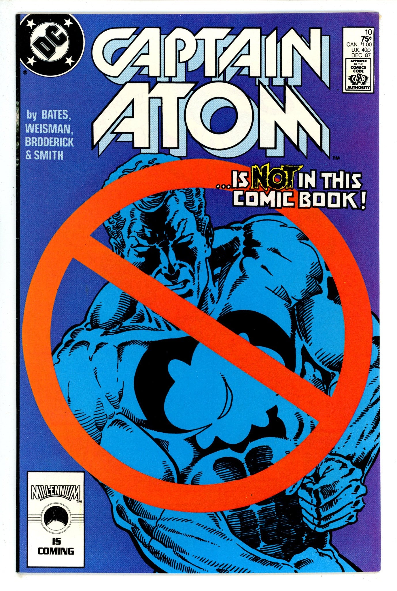 Captain Atom Vol 3 10 (1987)
