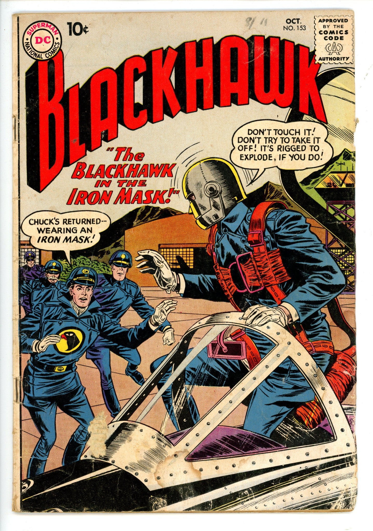 Blackhawk Vol 1 153 GD-
