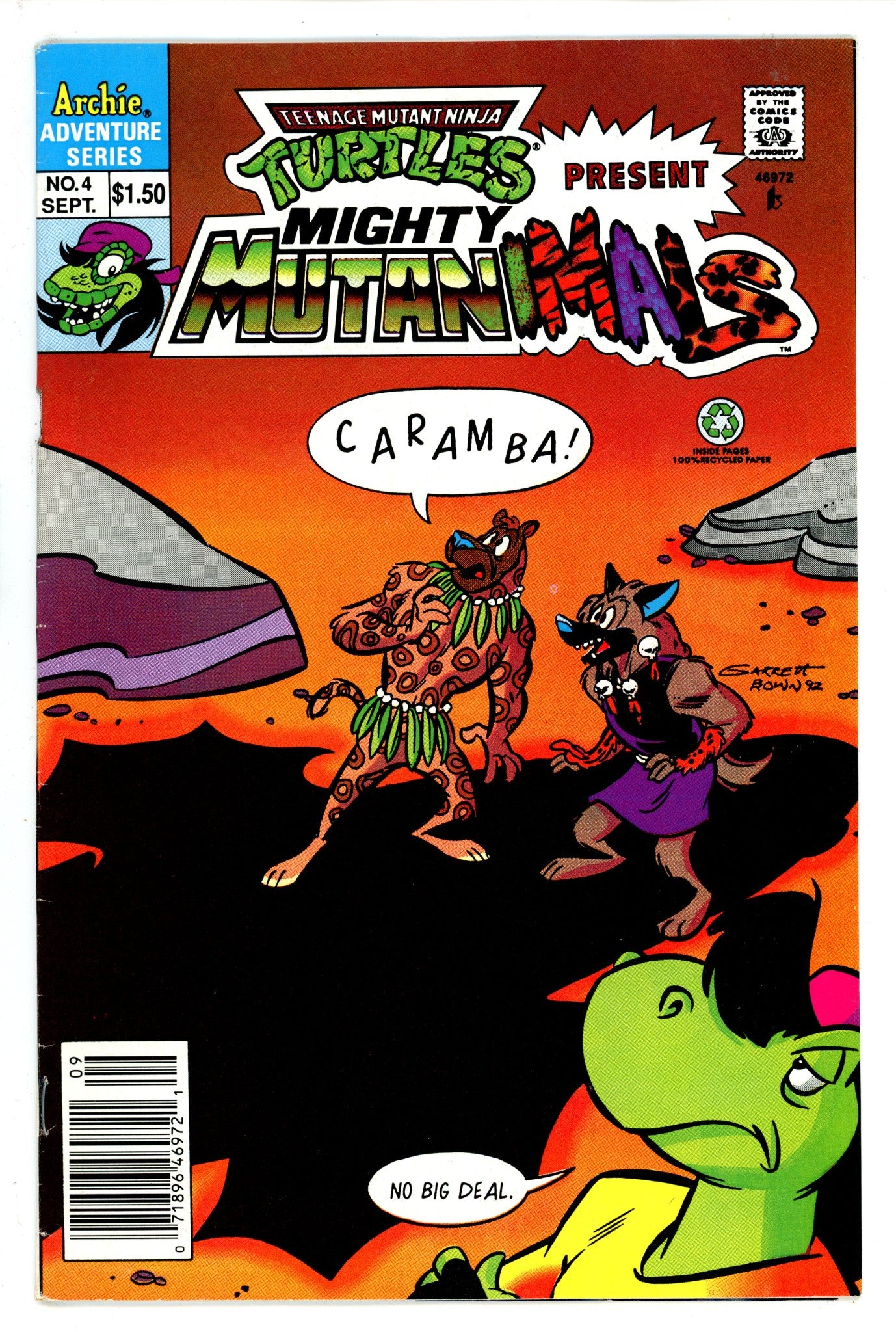 Mighty Mutanimals Vol 2 4 Canadian FN/VF