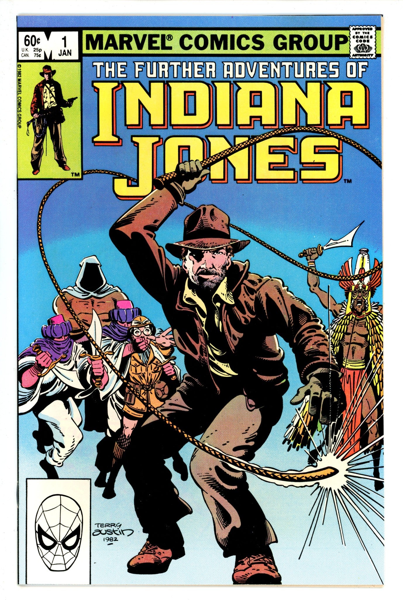 The Further Adventures of Indiana Jones 1 NM- (1982)