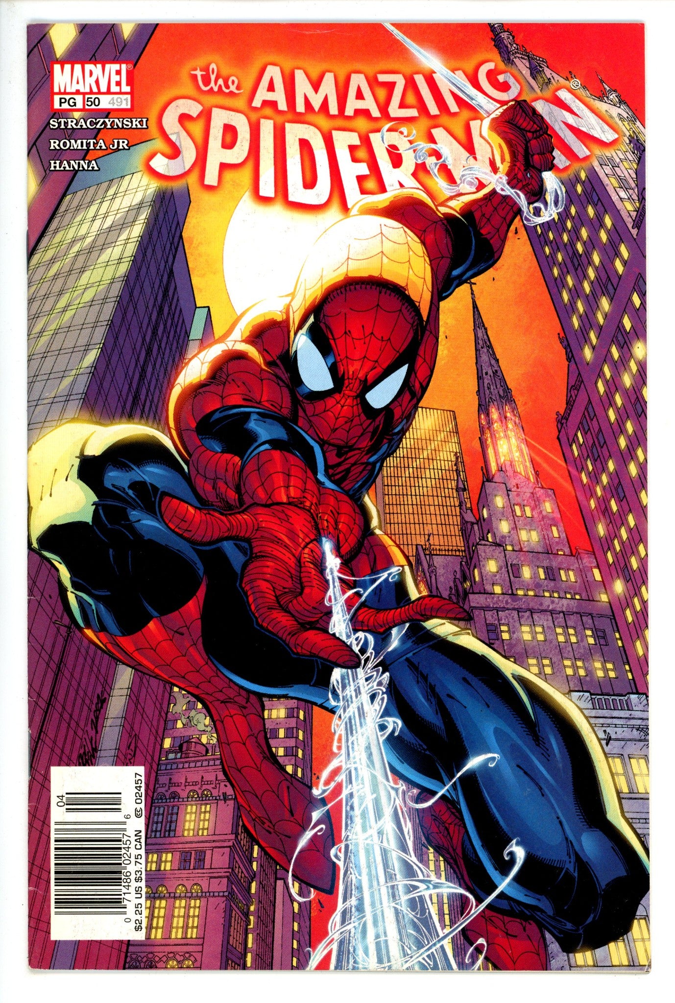 The Amazing Spider-Man Vol 2 50 (491) Newsstand FN