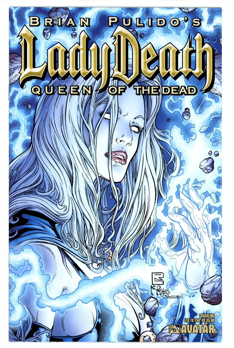 Lady Death Queen Of The Dead 1 Lopez Variant NM