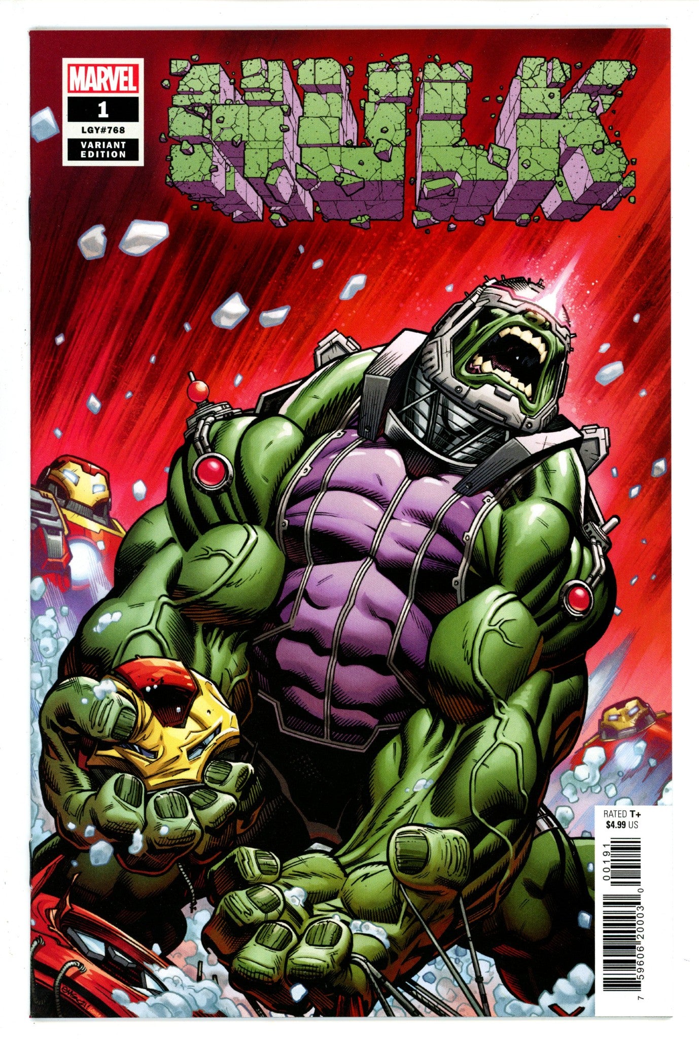 Hulk Vol 4 1 McGuiness Variant